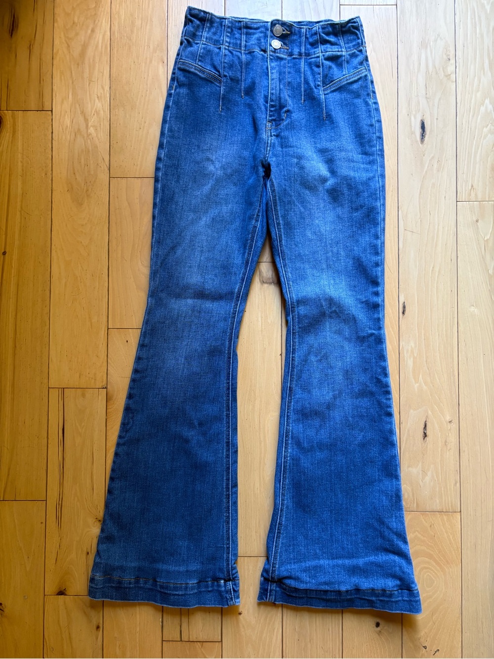 ARTEMIS VINTAGE The Perfect Flare Jean High Rise Modern Curvy Stretch Denim